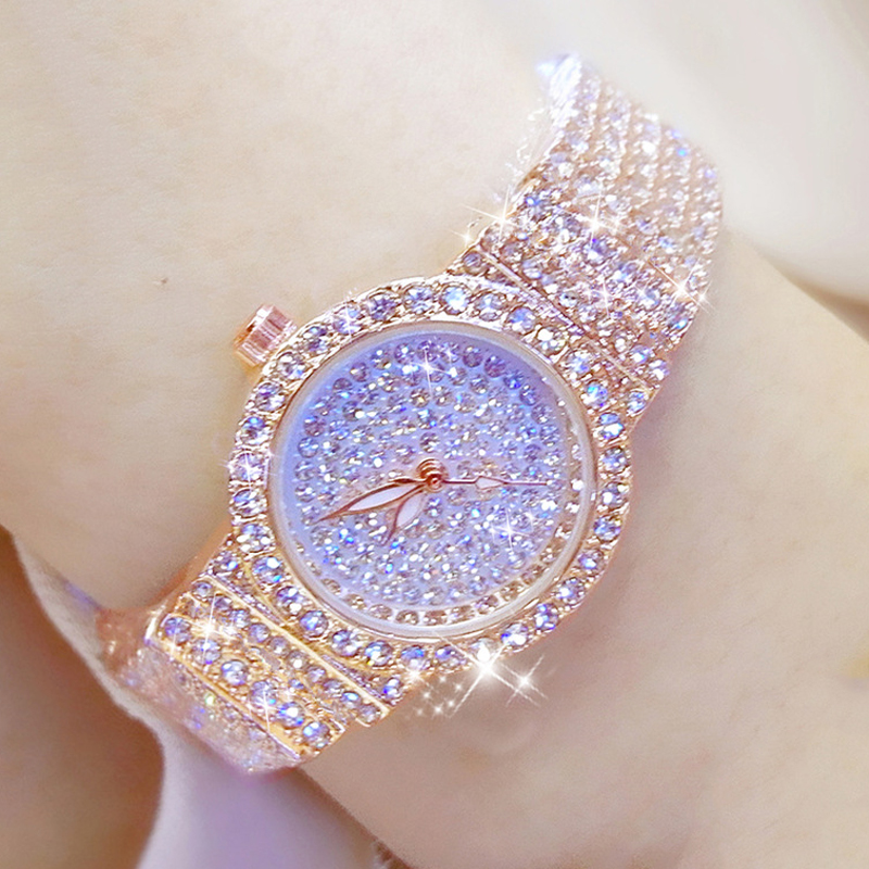 Jewelry Diamond Watches - BS-Relógios De Pulso De Diamante Feminino,