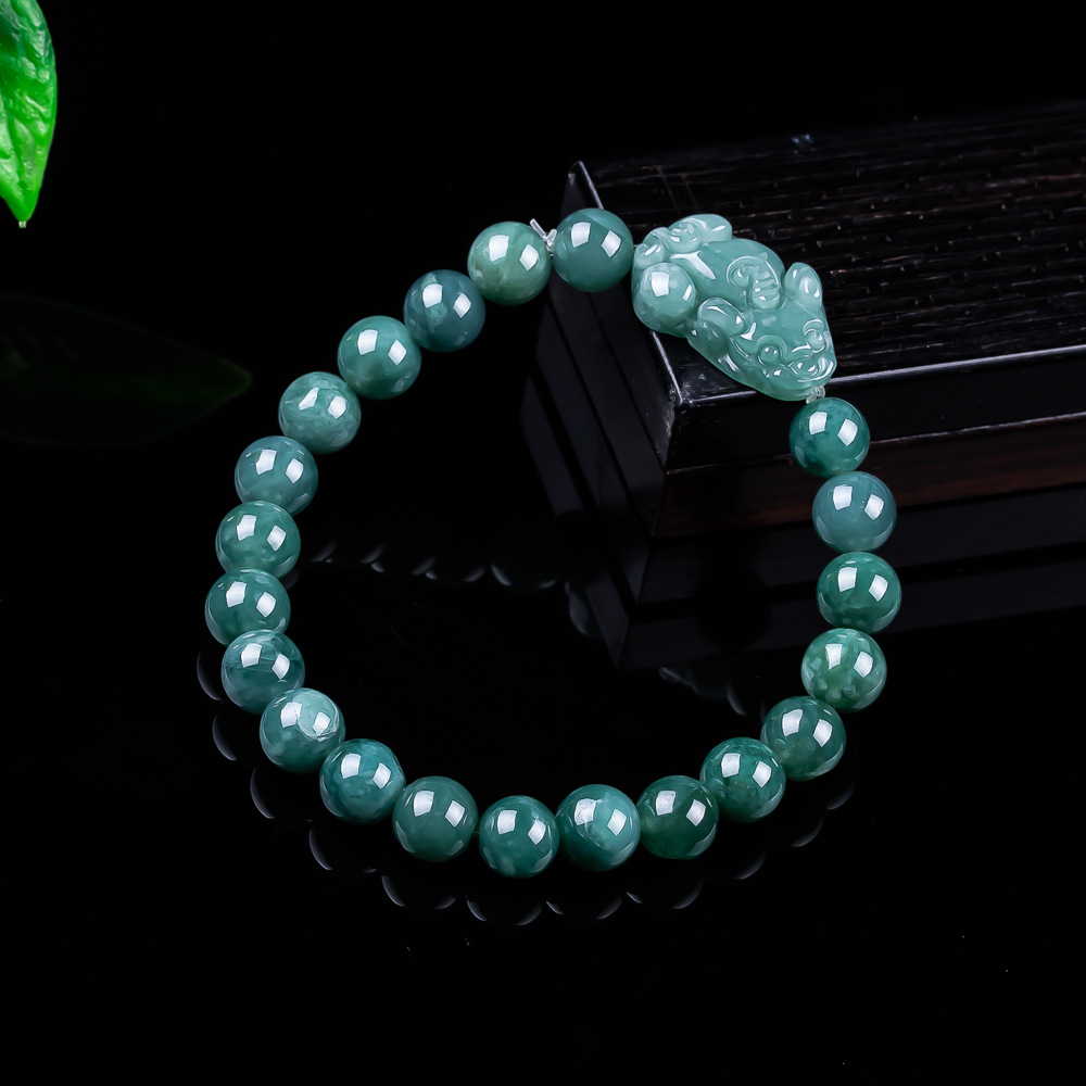 Jewelry & Watches Sp Z Oo Opinie - Pulseira Pixiu de Jadeíta Birmanesa Natural,