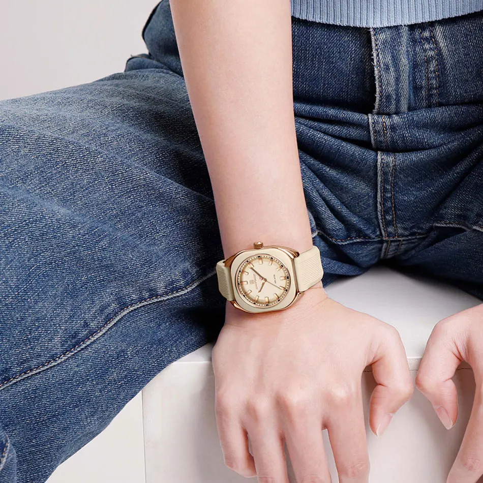 High Jewelry Watches - Relógio de Pulso Feminino Elegante e