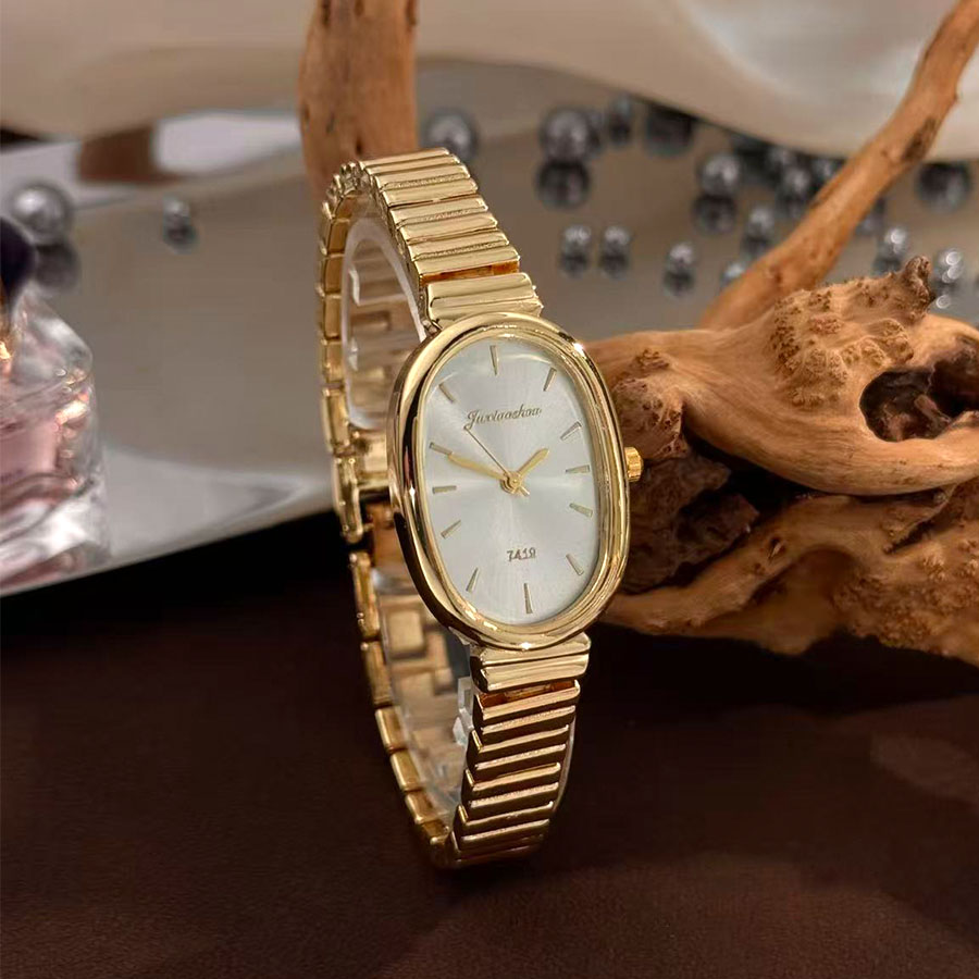 High Jewelry Watches - Novo dourado retro moda senhoras oval