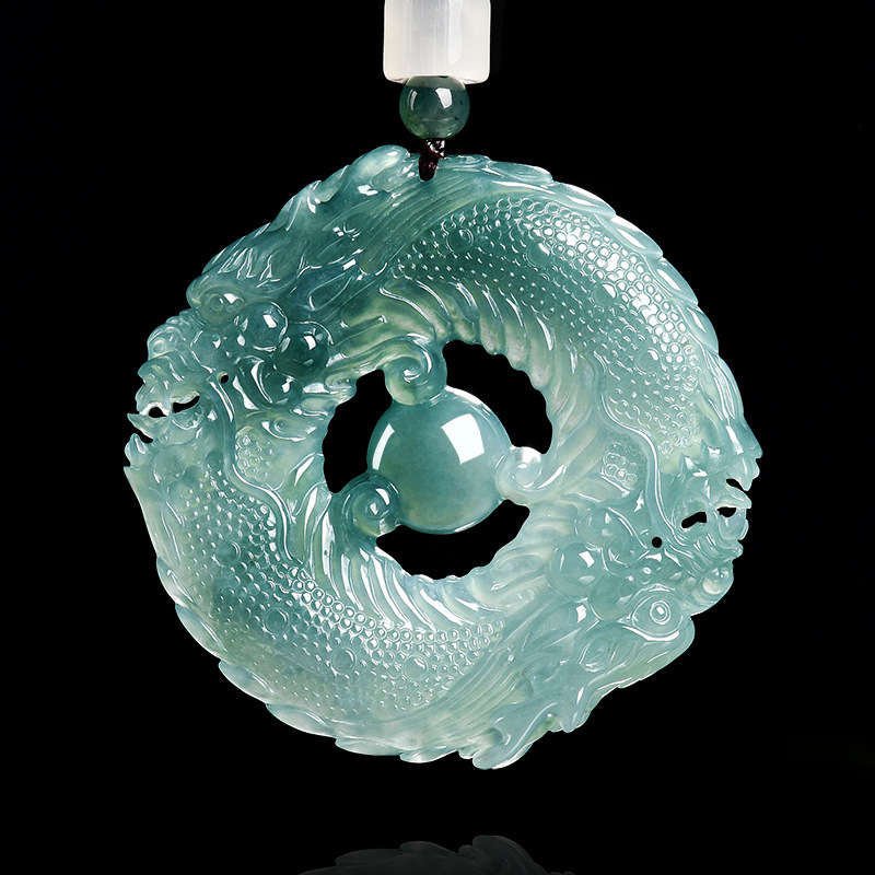 Jewelry & Watches Sp Z Oo Opinie - Colar com Pingente de Jade Natural