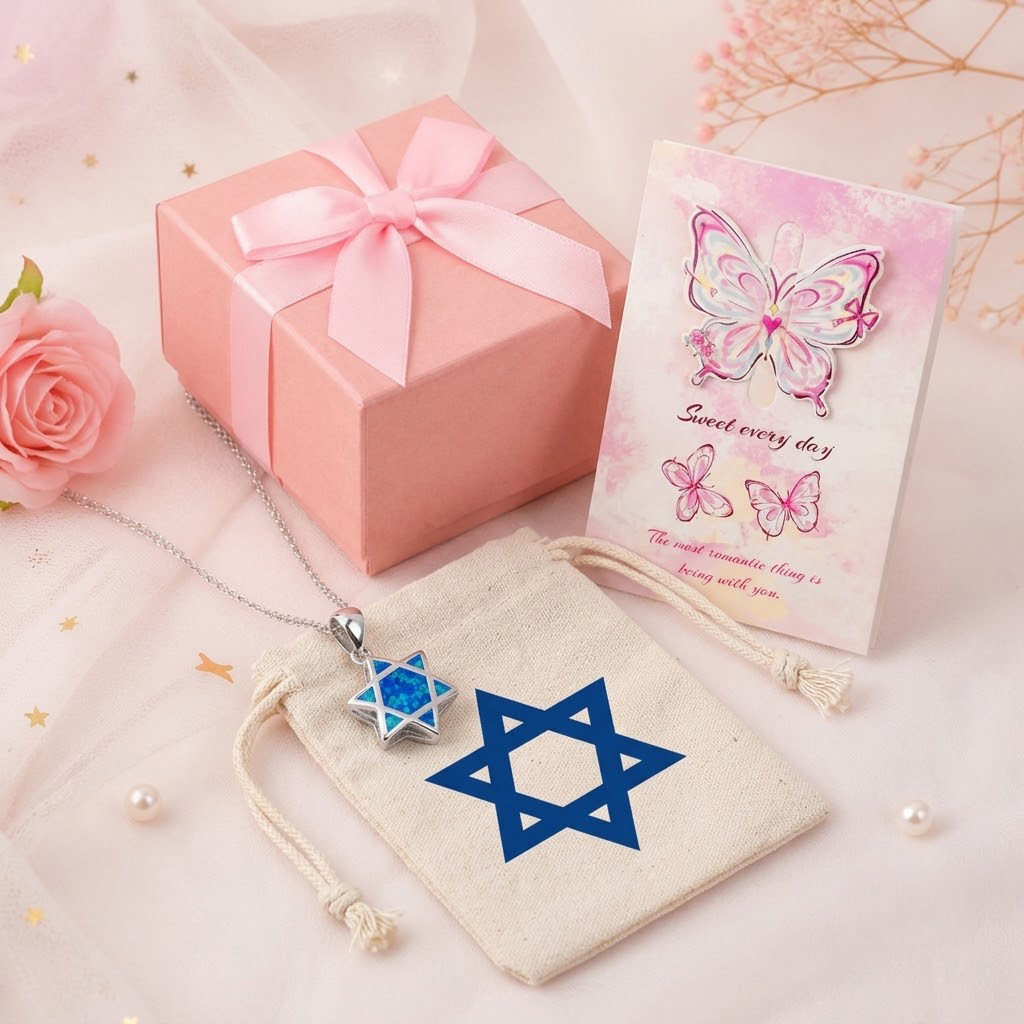 Jewelry & Watches Sp Z Oo Opinie - Colar com Pingente Estrela de Davi