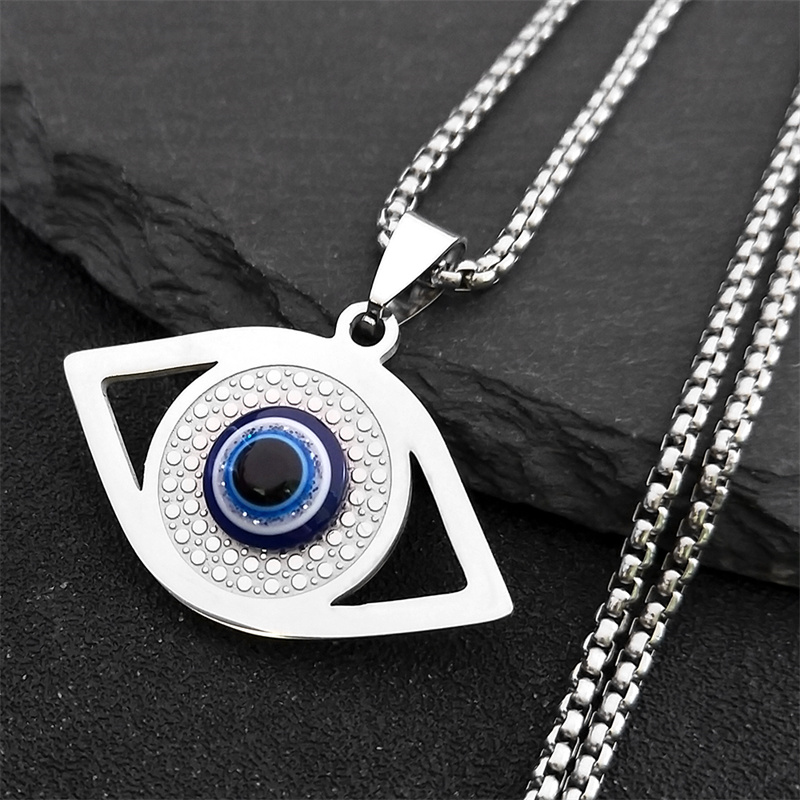 Jewelry & Watches Sp Z Oo Opinie - Colar Islâmico Hamsa Olho Grego Azul