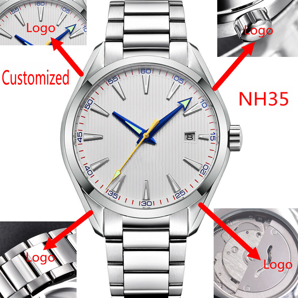 Mens Mechanical Watch - Relógios Automáticos Masculinos de 41mm com