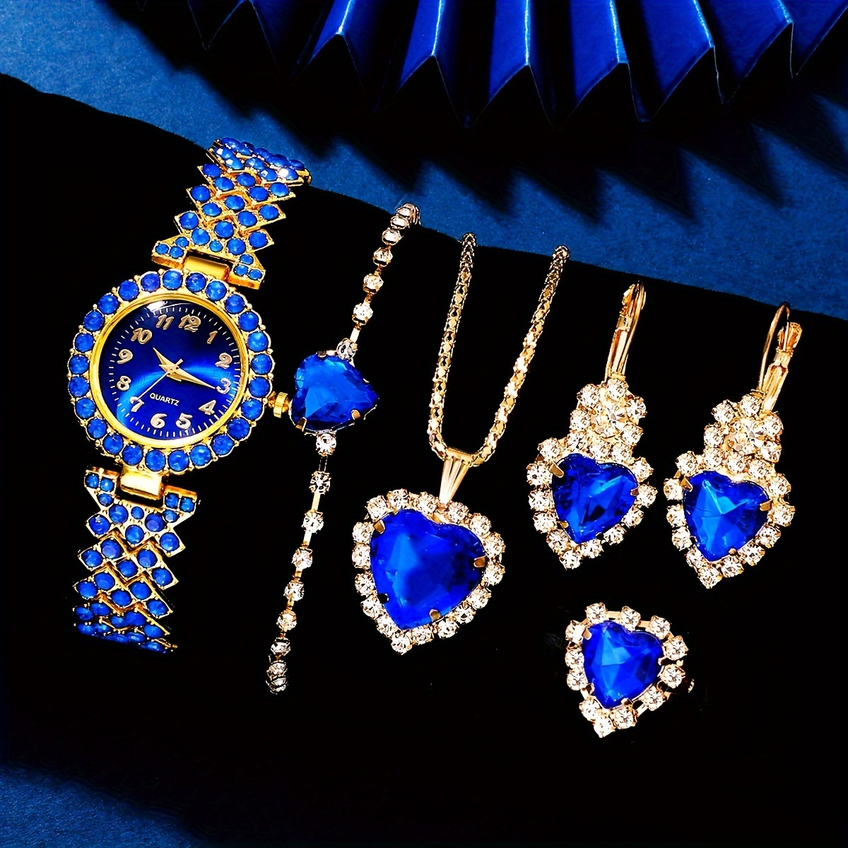Jewels On Watches - 6 pçs elegante conjunto de jóias