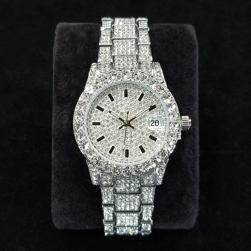 Elegante diamante relógios mod - Jewelry Diamond Watches avaliação e preço