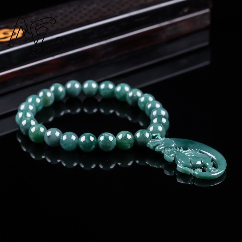 Pulseira de Contas de Jadeíta  - Jewelry & Watches Store avaliação e preço