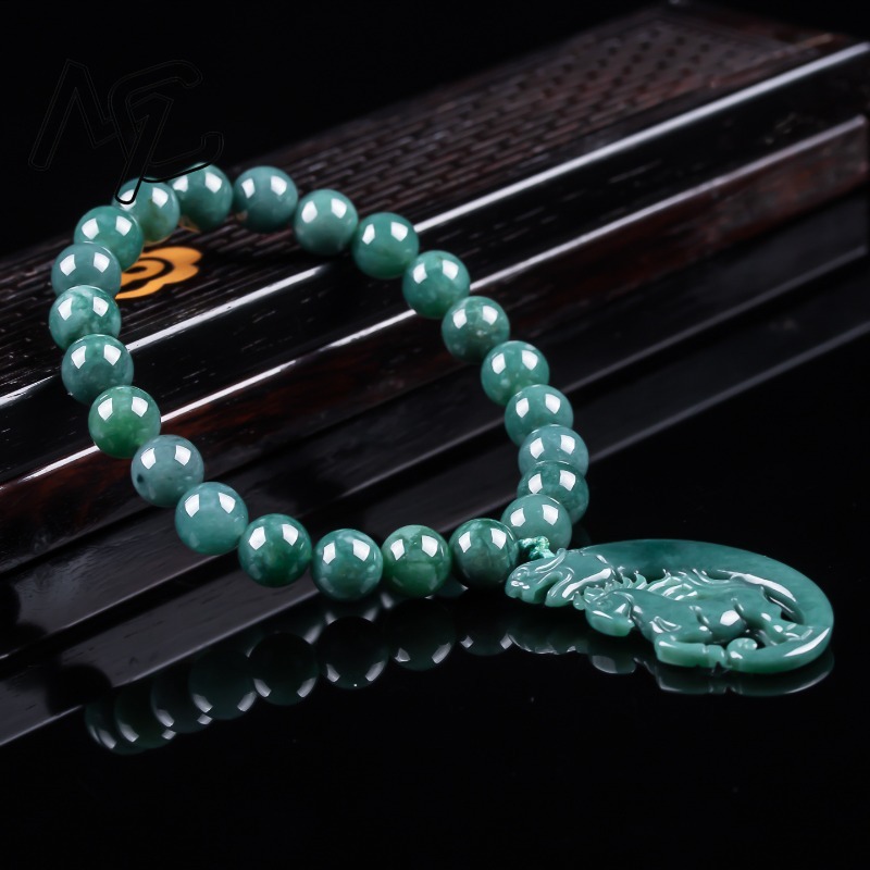 Pulseira de Contas de Jadeíta  - Jewelry & Watches Store avaliação e preço
