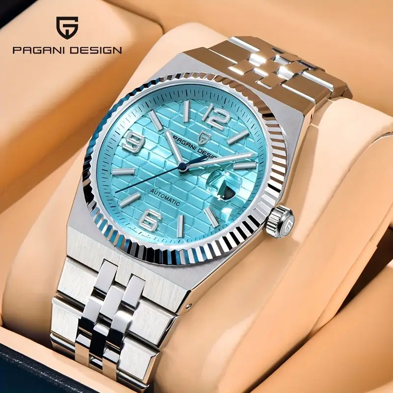 Pagani design 40mm relógio mec - Mens Mechanical Watch avaliação e preço