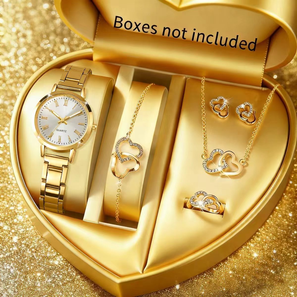 Conjunto de relógio de quartzo - Jewelry Clasp Watches avaliação e preço