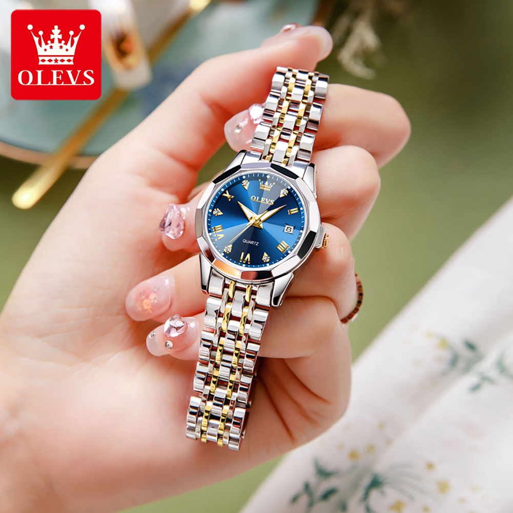 Olevs 9931 relógio feminino or - High Jewelry Watches avaliação e preço