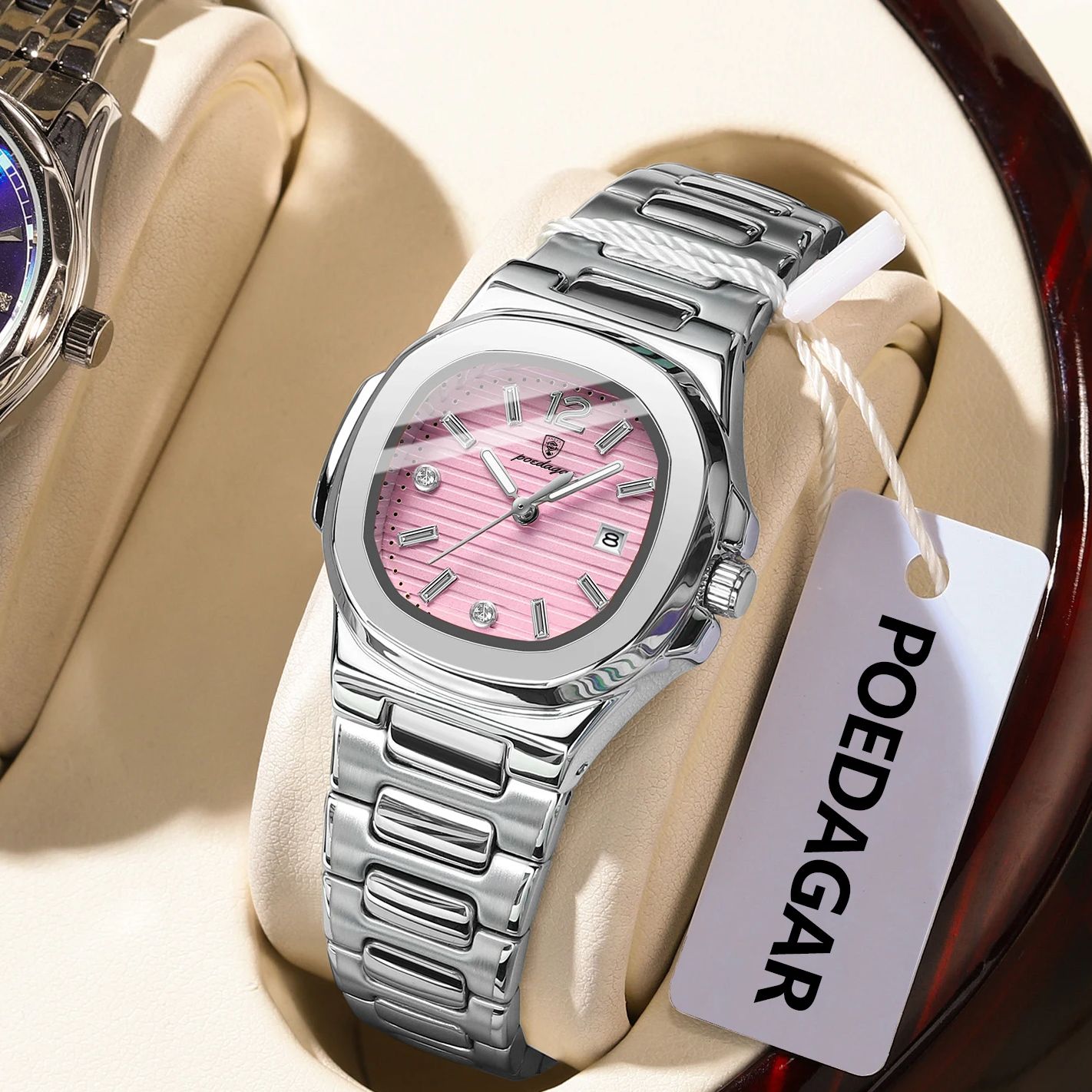 Poedagar quadrado moda mulher  - High Jewelry Watches avaliação e preço