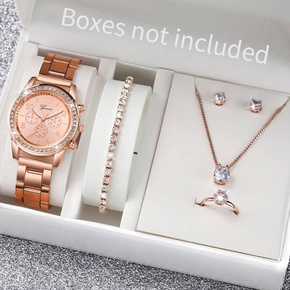 Conjunto de 6 Relógios Feminin - Jewelry Clasp Watches avaliação e preço