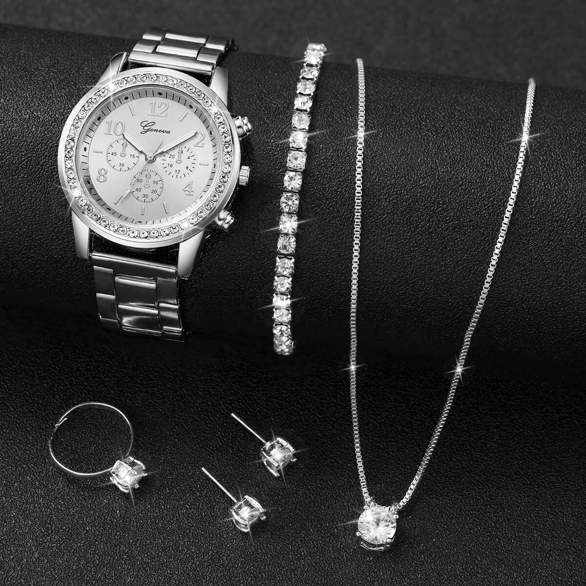 Conjunto de 6 Relógios Feminin - Jewelry Clasp Watches avaliação e preço