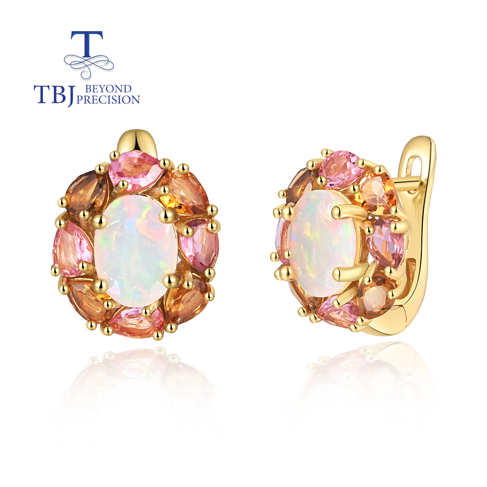 Brincos Femininos de Design El - Opal Earrings Dangle avaliação e preço