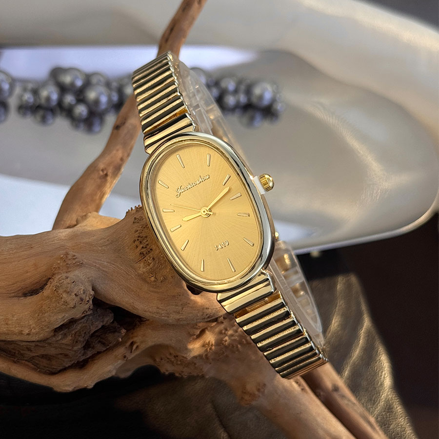 Novo dourado retro moda senhor - High Jewelry Watches avaliação e preço