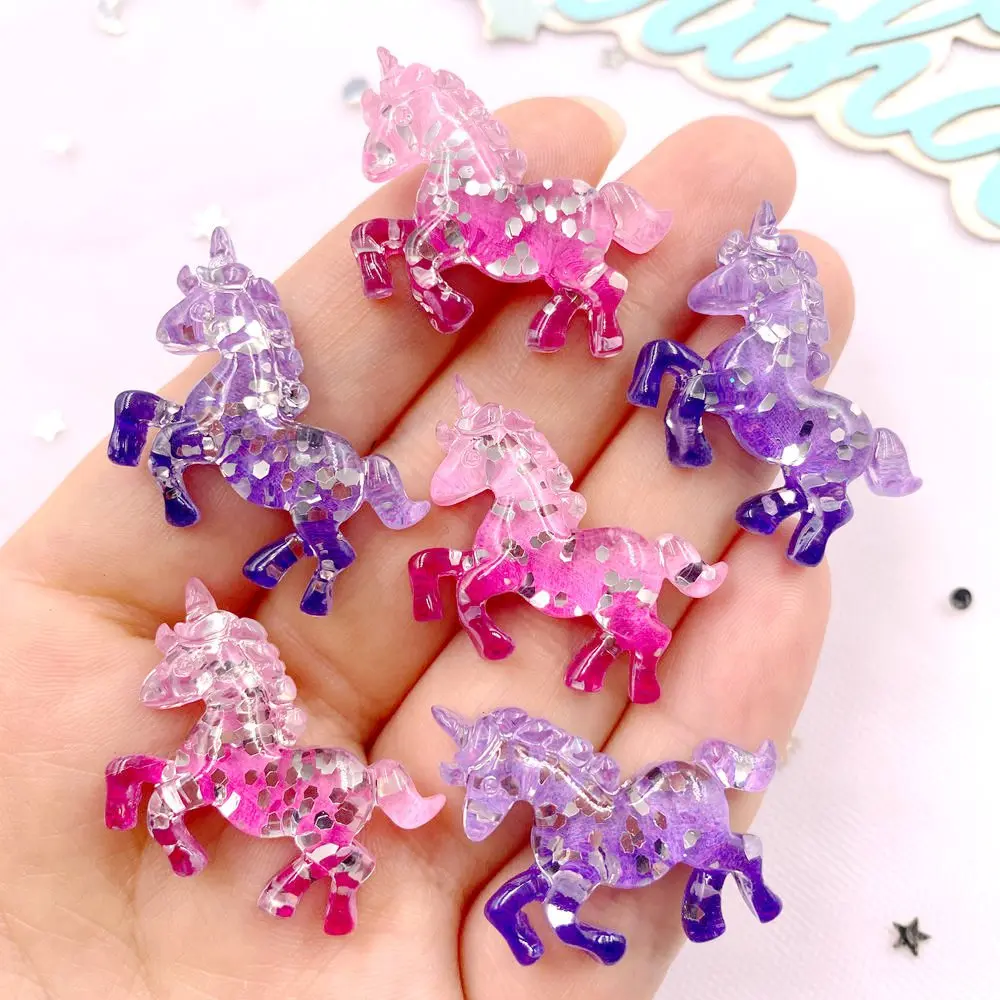 6 pçs resina colorida glitter  - Paradise Jewelry & Watches Llc avaliação e preço