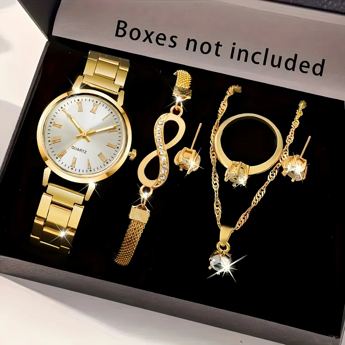 Conjunto de Relógio de Quartzo - Jewelry Clasp Watches avaliação e preço