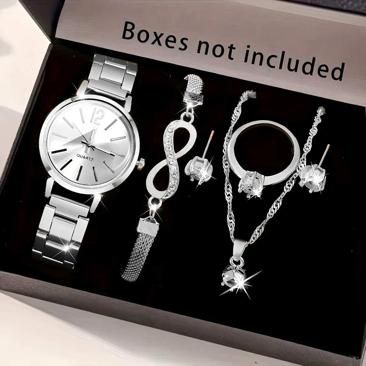 Conjunto de Relógio de Quartzo - Jewelry Clasp Watches avaliação e preço