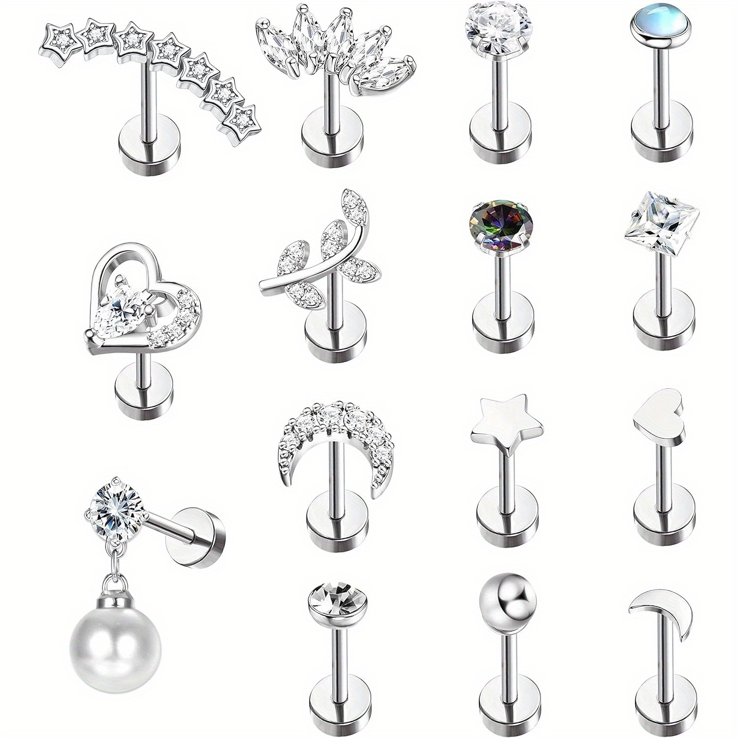 Drperfect brincos de cartilage - Opal Earrings Dangle avaliação e preço