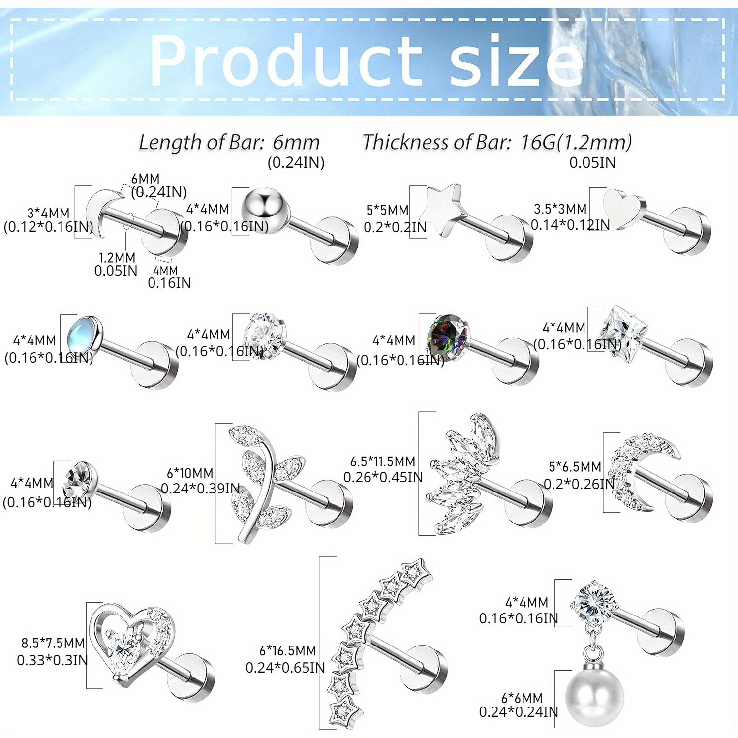 Drperfect brincos de cartilage - Opal Earrings Dangle avaliação e preço