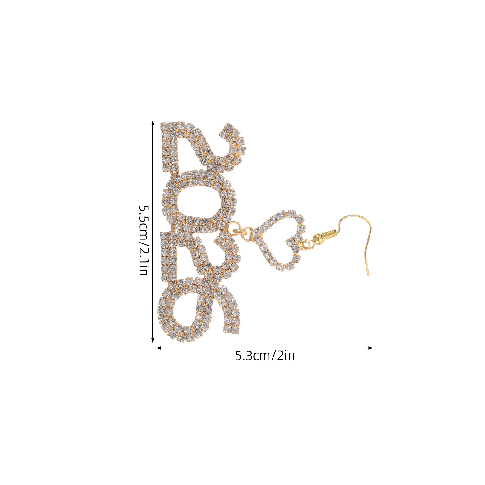 1 Par de Brincos de Ano Novo 2 - Eve Jewelry & Watches Distribuidor Oficial Rolex avaliação e preço