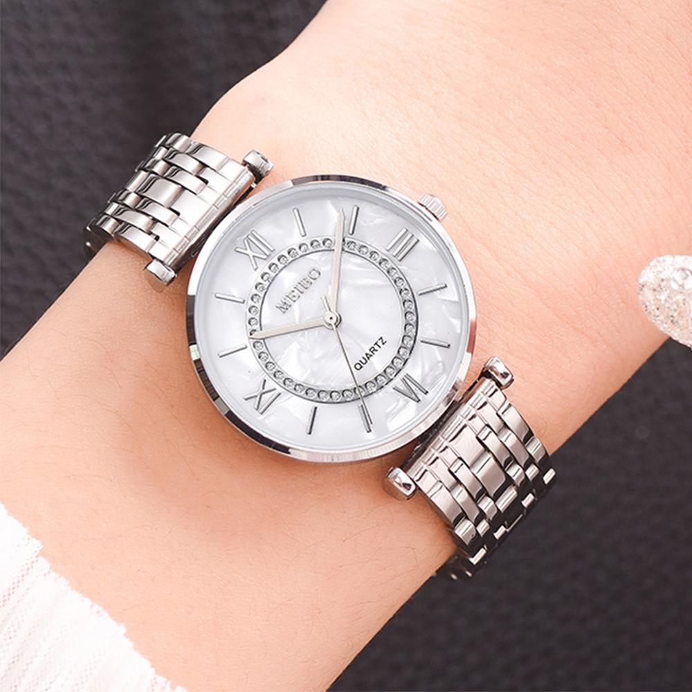 Luxo cristal feminino pulseira - Jewelry Diamond Watches avaliação e preço