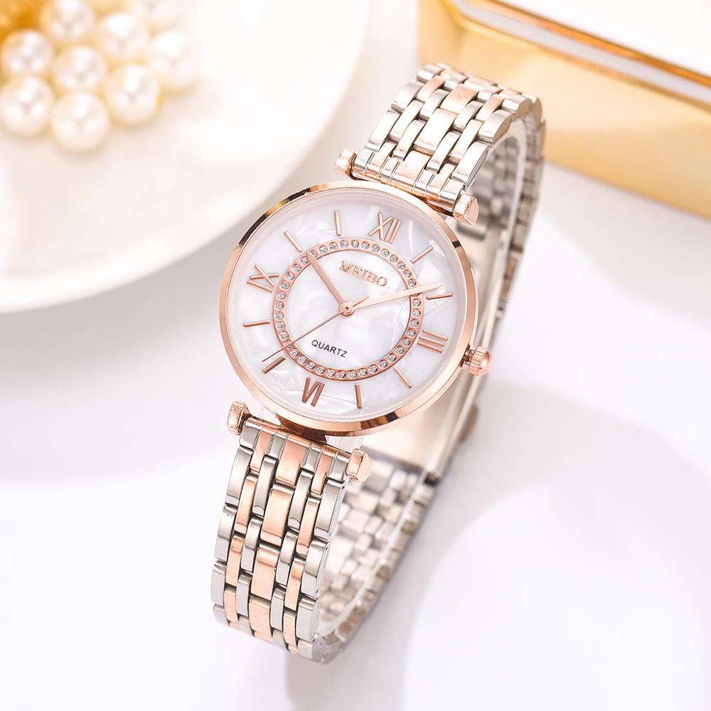 Luxo cristal feminino pulseira - Jewelry Diamond Watches avaliação e preço