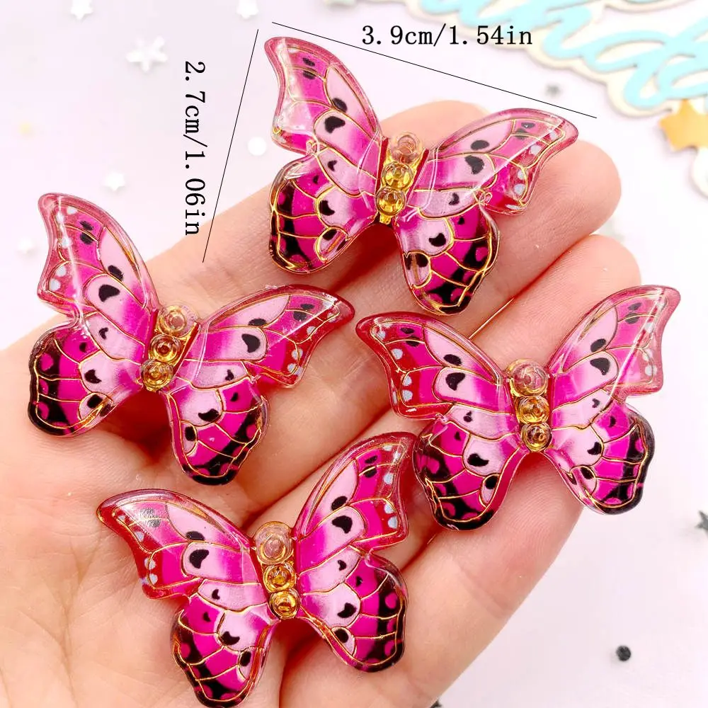 10 pçs colorido bonito borbole - Paradise Jewelry & Watches Llc avaliação e preço