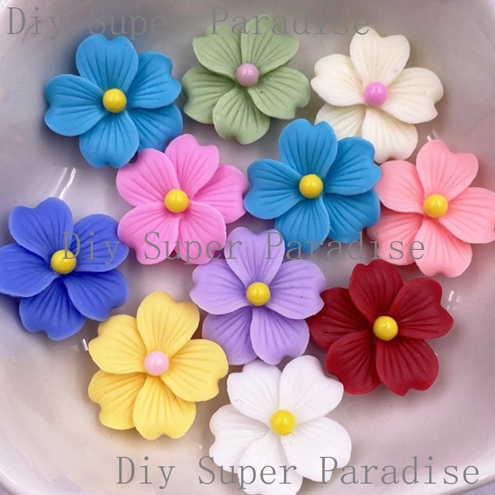 50 pçs resina colorida 16mm fl - Paradise Jewelry & Watches Llc avaliação e preço
