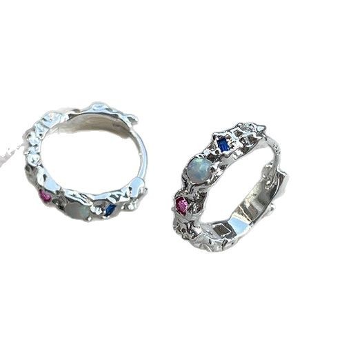 925 prata esterlina opala hoop - Opal Earrings Dangle avaliação e preço