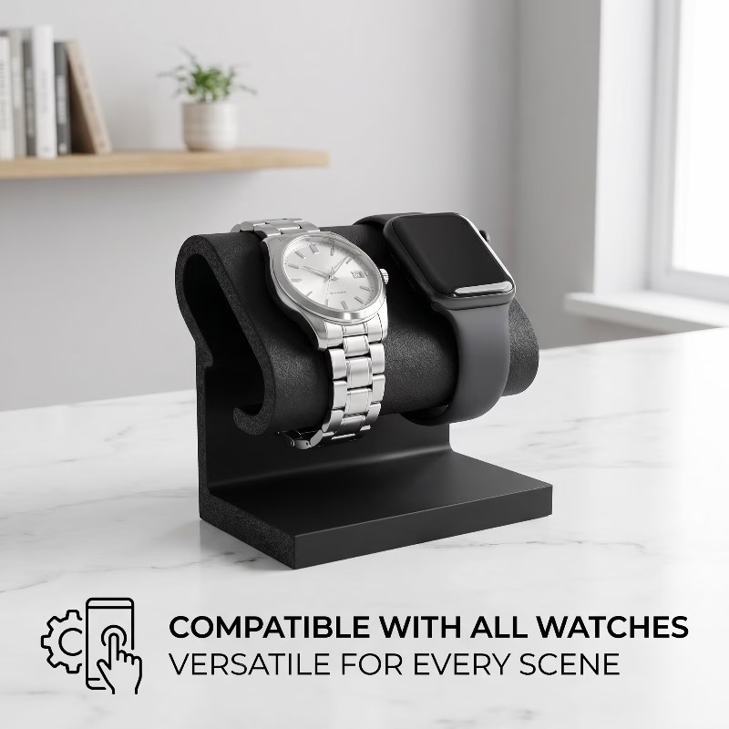 Suporte Duplo para Exibição de - Watches Jewelry Holder avaliação e preço