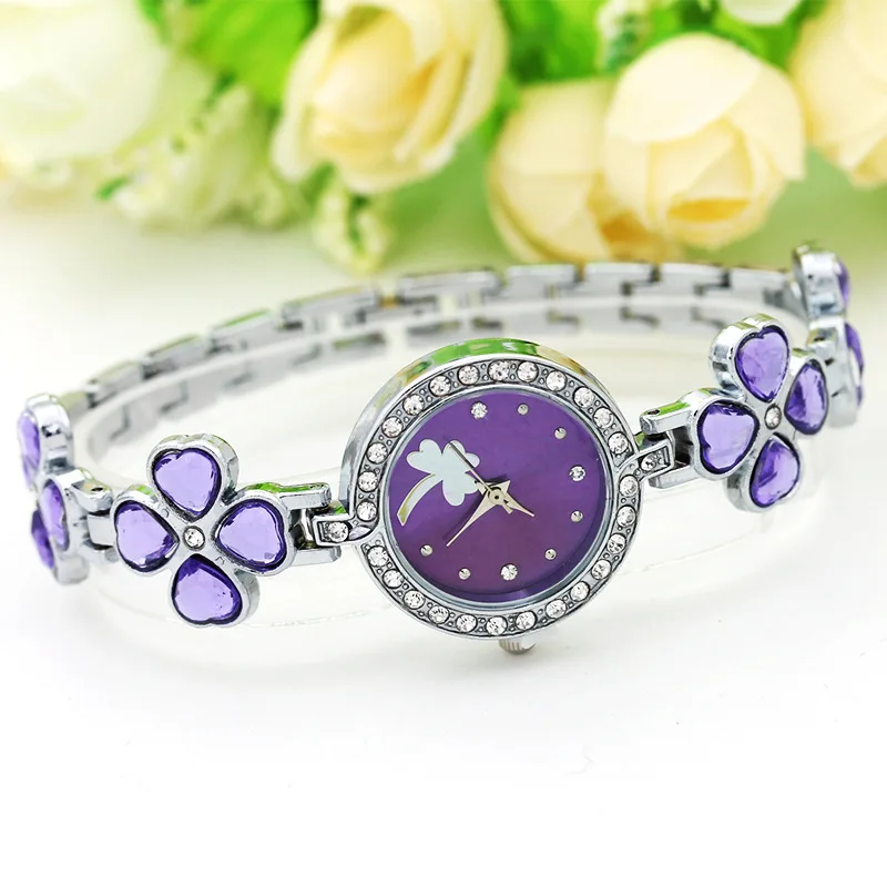 Relógio feminino de quartzo qu - Jewelry Diamond Watches avaliação e preço
