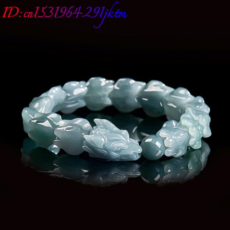Pulseira de Jade Birmanês Azul - Jewelry & Watches Sp Z Oo Opinie avaliação e preço