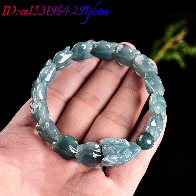 Pulseira de Jade Birmanês Azul - Jewelry & Watches Sp Z Oo Opinie avaliação e preço