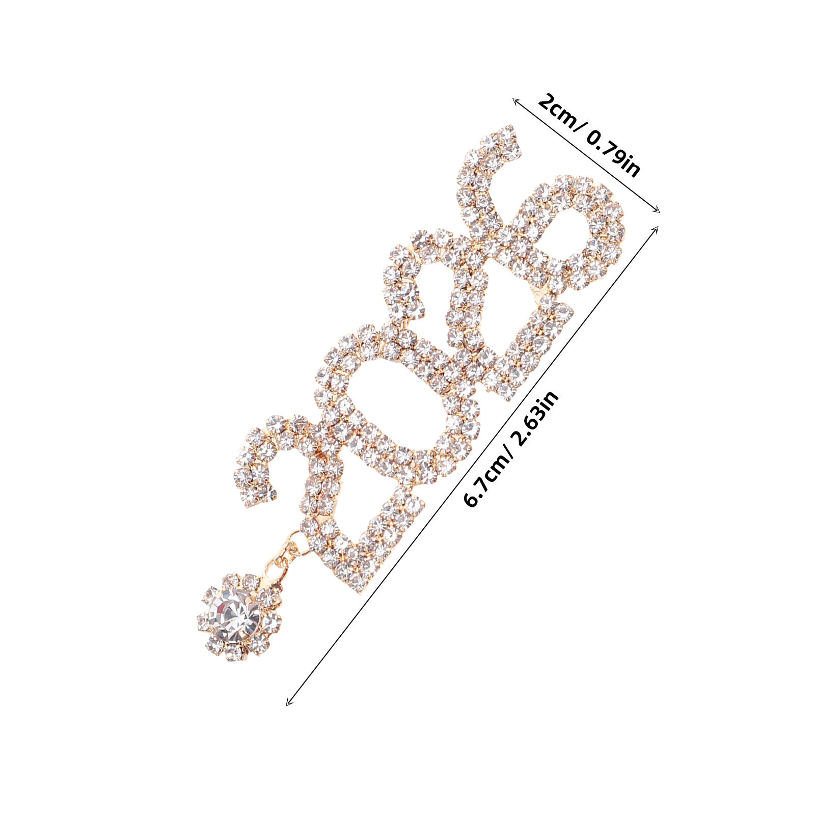 Brincos Pendentes com Números  - Eve Jewelry & Watches Distribuidor Oficial Rolex avaliação e preço