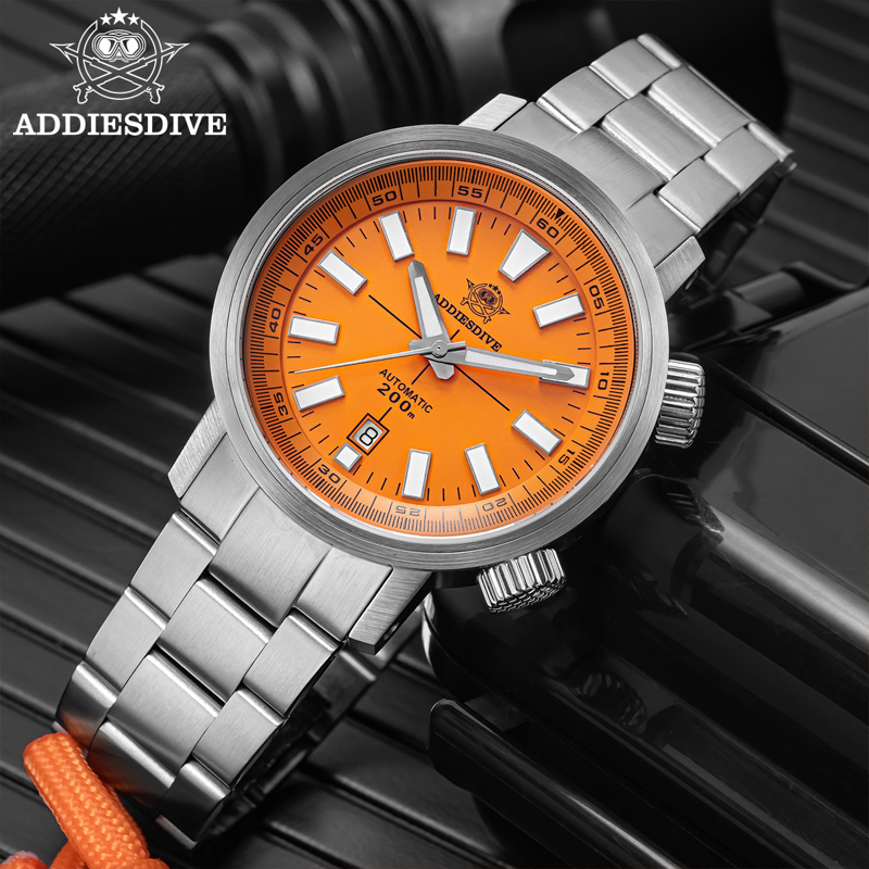Addiesdive 42mm relógio mecâni - Mens Mechanical Watch avaliação e preço