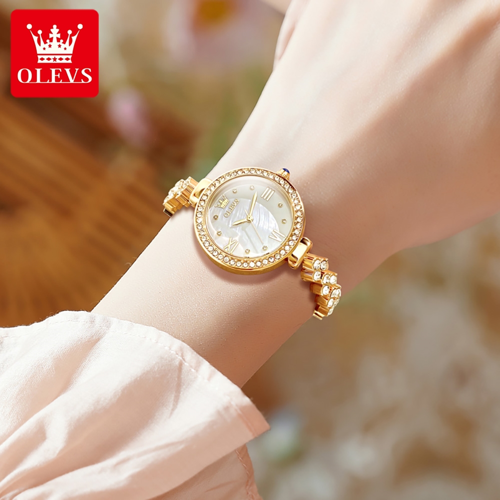 Olevs 9903 relógios femininos  - Jewelry Diamond Watches avaliação e preço