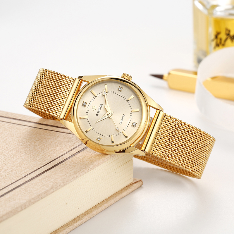 Wwoor marca de luxo vestido re - Jewelry Diamond Watches avaliação e preço