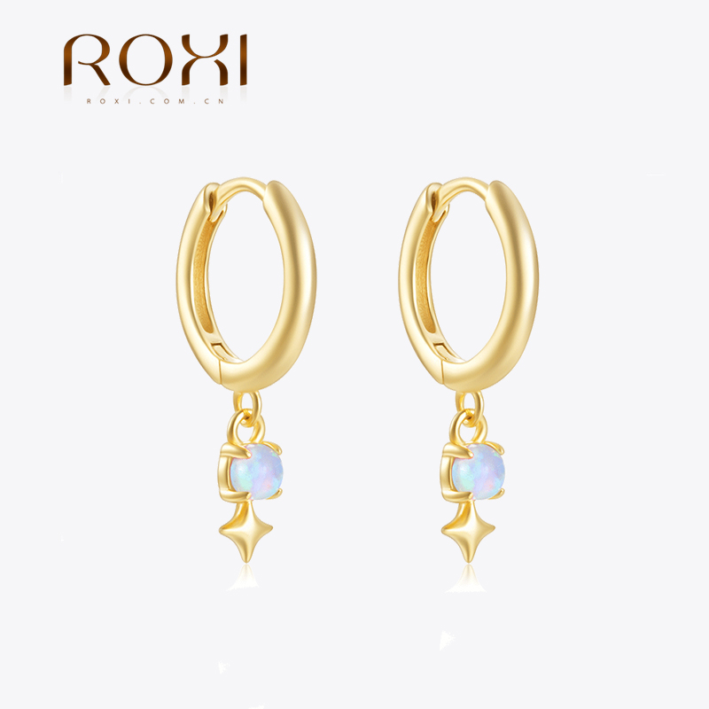 Roxi brincos de argola de opal - Opal Earrings Dangle avaliação e preço