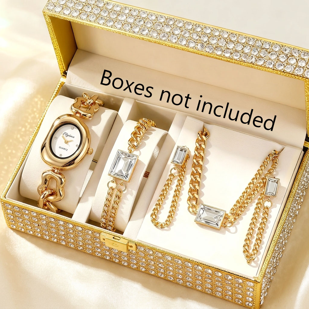 Conjunto de joias com relógio  - Jewelry Clasp Watches avaliação e preço