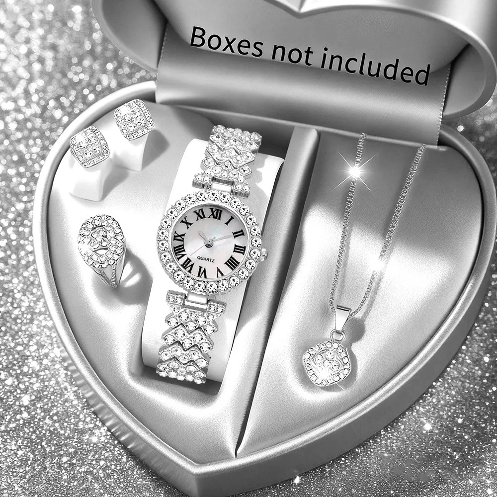 2026 5 Peças Elegantes Relógio - Jewelry Clasp Watches avaliação e preço